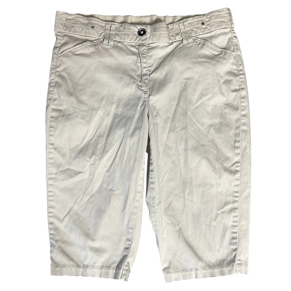 Charter Club Girls Flat Front Khaki Pants Sz 6 Casual School Uniform Semi-formal - Picture 1 of 6